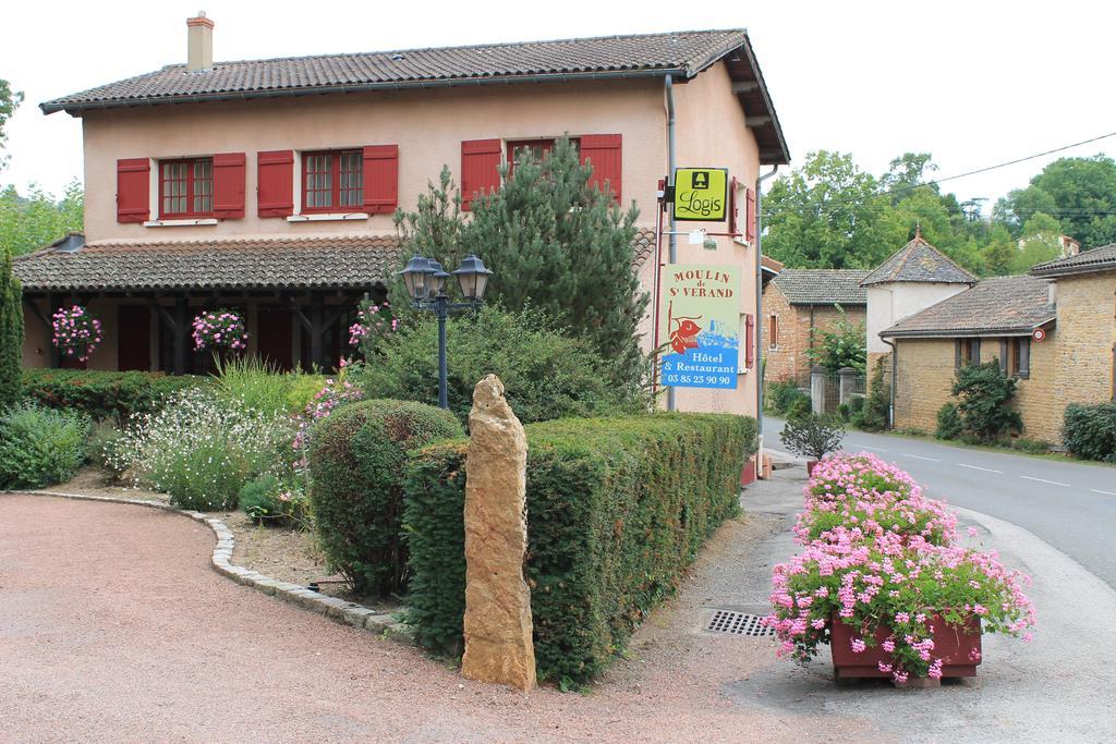 Hotel Restaurant Le Moulin De Saint Verand Ngoại thất bức ảnh